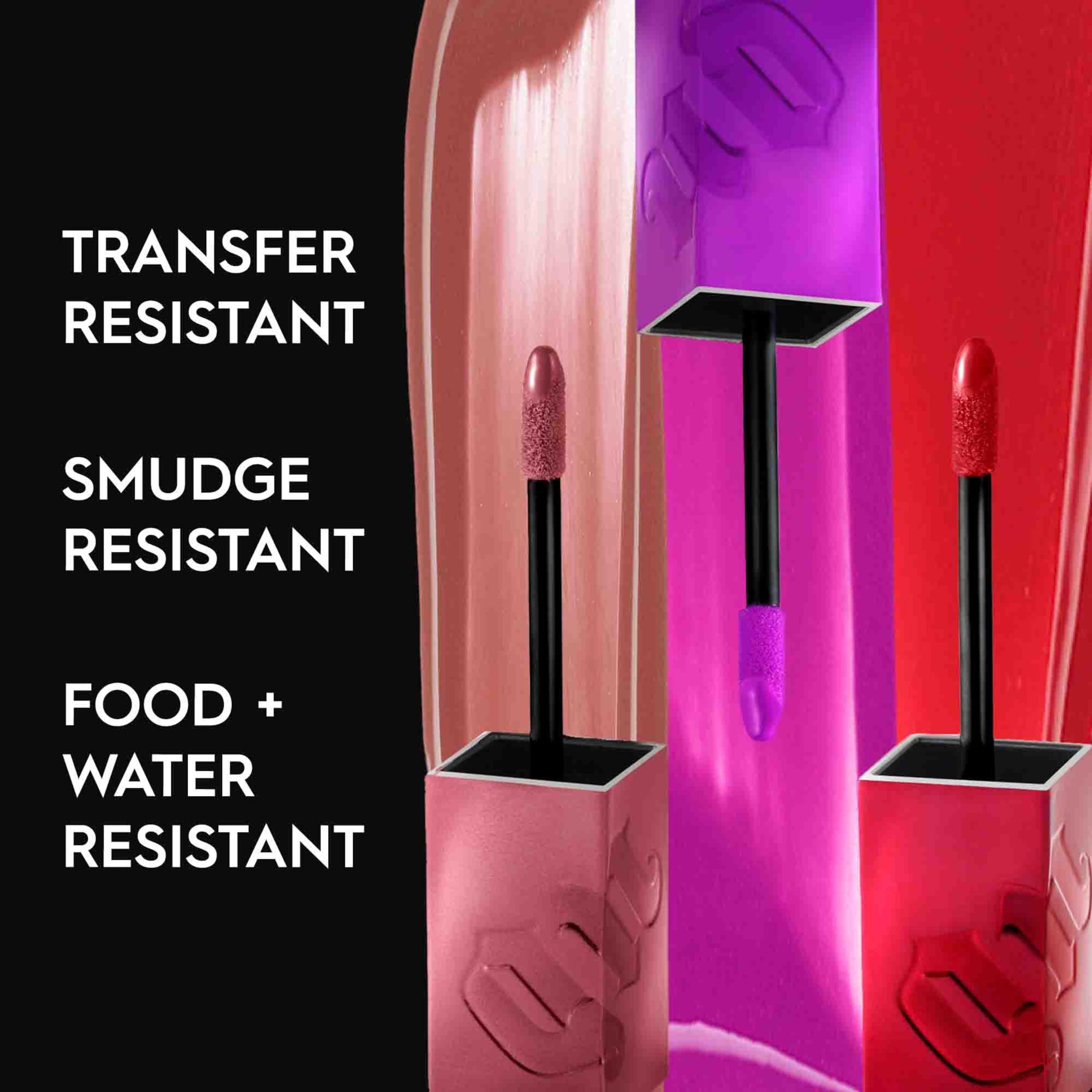 URBAN DECAY Urban Decay Vice Lip Bond Glossy Longwear Liquid Lipstick (No Restraints - Fuchsia Purple), Transfer-proof, Smudge-proof, Up to 16HR Wear, Vegan, Cruelty-free - 0.14 fl oz