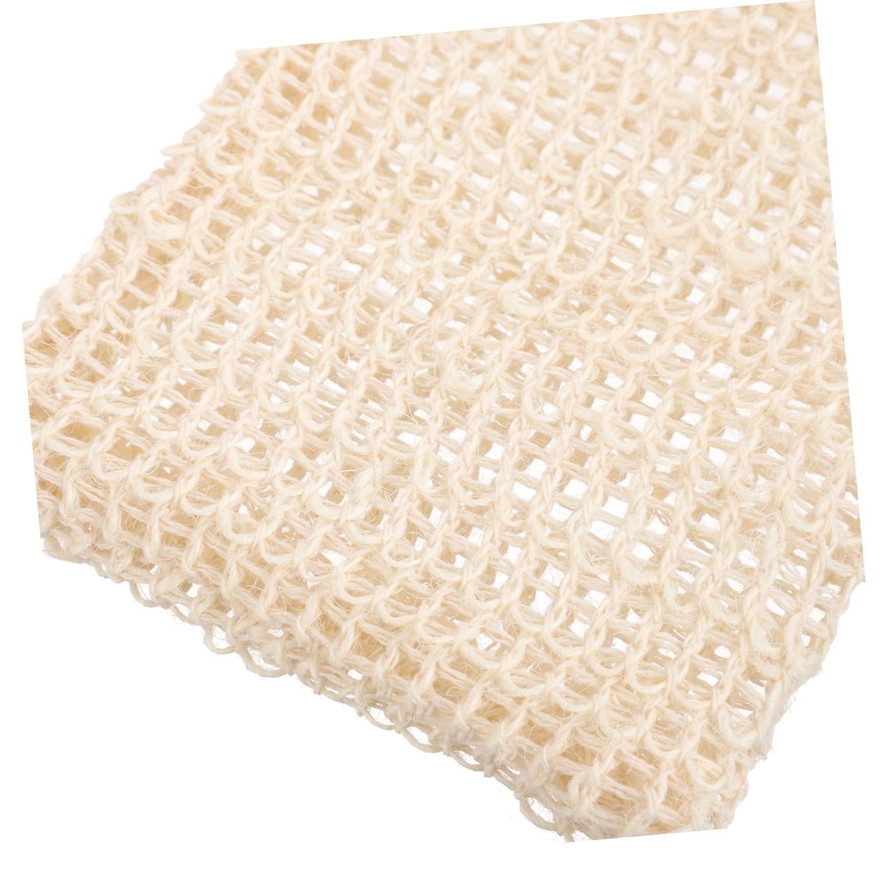 NOLITOY NOLITOY Loofah Holder Travel Pouch 20 Pcs Net Scrubber Soap African Net Sponge Suction Cups for Body Scrub Pouch Foaming Pouch Foam Loofahs Travel Mug Self Made Cotton Linen