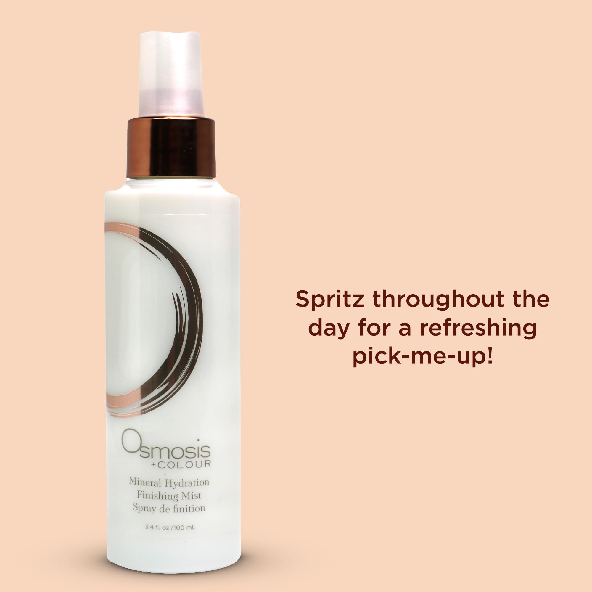 OSMOSIS Osmosis Mineral Hydration Finishing Facial Mist to Revive Skin Radiance, Makeup Setting Spray, 3.4 Fl Oz