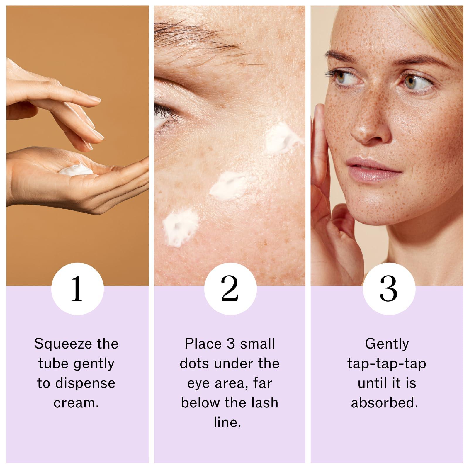 LilyAna Naturals LilyAna Naturals Eye Cream - Eye Cream for Dark Circles and Puffiness, Under Eye Cream, Anti Aging Eye Cream Reduce Fine Lines and Wrinkles (1.7 Ounce, Rosehip and Hibiscus (Tube))