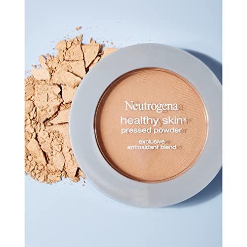 Neutrogena Neutrogena Healthy Skin Pressed Makeup Powder Compact with Antioxidants & Pro Vitamin B5, Evens Skin Tone, Minimizes Shine & Conditions Skin, Light to Medium 30.34 oz (Pack of 2)