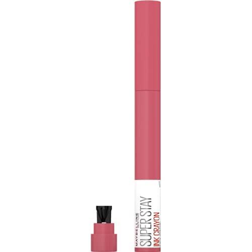 Maybelline New York Maybelline Super Stay Ink Crayon Matte Longwear Lipstick Makeup, 145 Break The Ceiling, 0.04 oz