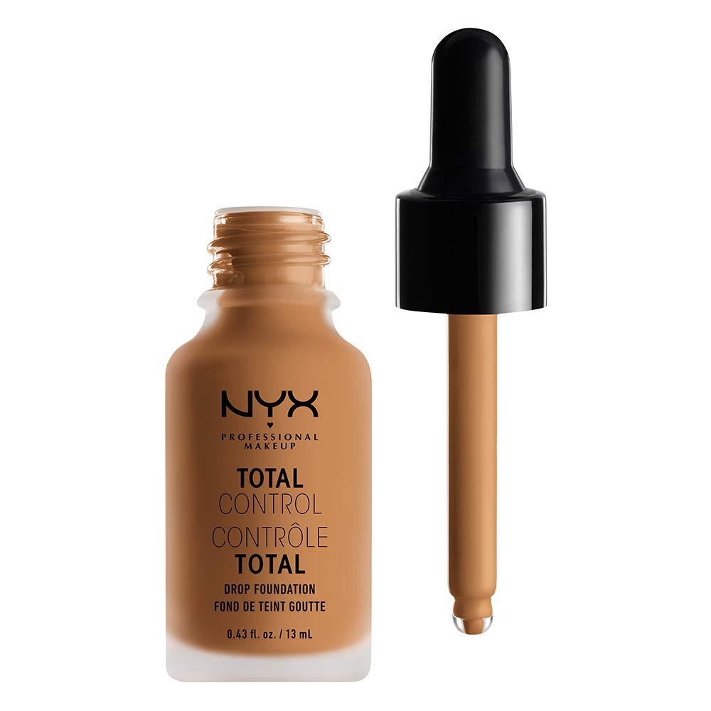 NYX PROFESSIONAL MAKEUP NYX PROFESSIONAL MAKEUP Total Control Drop Foundation - Camel, Medium Light With Olive Undertone