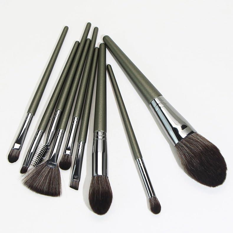 JMKJMJP JMKJMJP 9 pieces of makeup brush set beginner\'s full set of powder eye shadow brush beauty tools