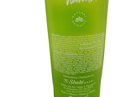 Sheló NABEL Shel NABEL Bergamot Shampoo Caida de Cabello Fragil Quebradizo Champu Bergamota