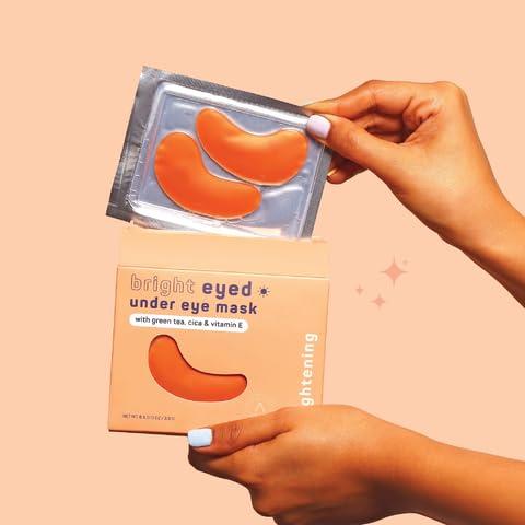 SpaLife SpaLife Beauty Bright Eyed Undereye Masks Hydrogel Eye Patches for Dark Circles, Puffiness, & Dullness with Vitamin E, Green Tea 2-in-1 Skincare 48 Pairs