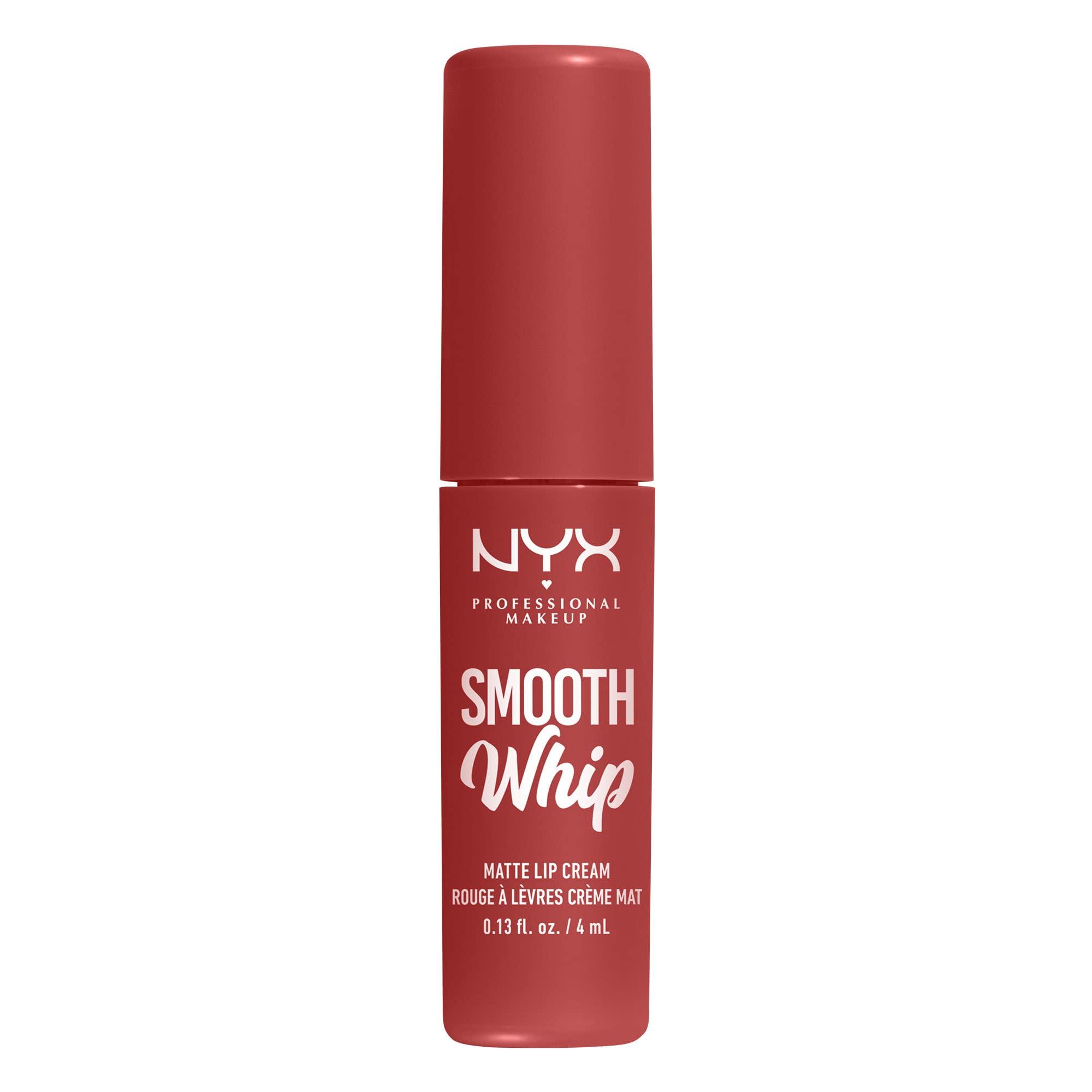 NYX PROFESSIONAL MAKEUP NYX PROFESSIONAL MAKEUP Smooth Whip Matte Lip Cream, Long Lasting, Moisturizing, Vegan Liquid Lipstick - Parfait (Midtone Red Nude)