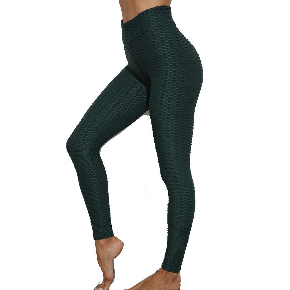 Angelastore Angelastore Breathable Buttocks Sweat-Absorbent Sports Yoga Pants Leggings (M, Gray)