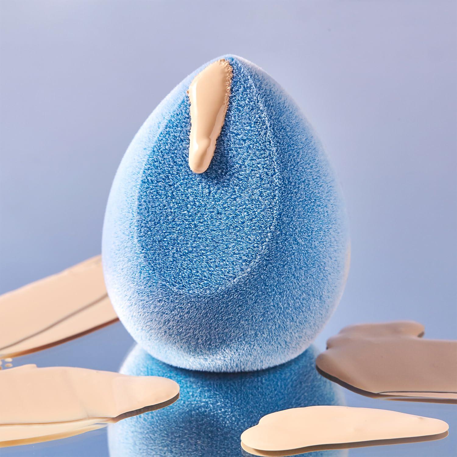 JUNO & Co. JUNO & Co. Microfiber Sponge, Latex-Free, Dual Layer Technology, Flawless Makeup Blender for Foundations, Powders and Creams (Velvet Love Bundle)