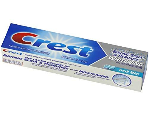 Crest Crest Baking Soda & Peroxide Toothpaste Whitening, Fresh Mint 8.20 oz