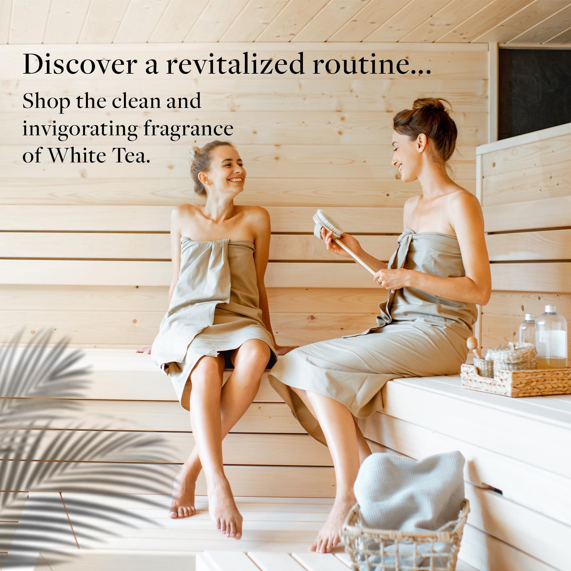 Westin Westin White Tea Aloe Bath Set: Shampoo, Conditioner, Body Wash, Lotion & 5 Soap Bars - Shower Set - White Tea Scent