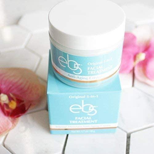 eb5 eb5 Intense Moisture Anti Aging Moisturizer Face and Neck Cream- Tone & Tighten Skin with Retinol, Fade Fine Lines and Wrinkles with Vitamin E, A and B5-4oz