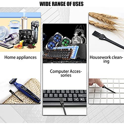 Dioche Electric Shaver Cleaning Brushes Set, PP Handle Clipper Cleaning Brush Nylon Hair Razor Cleaner