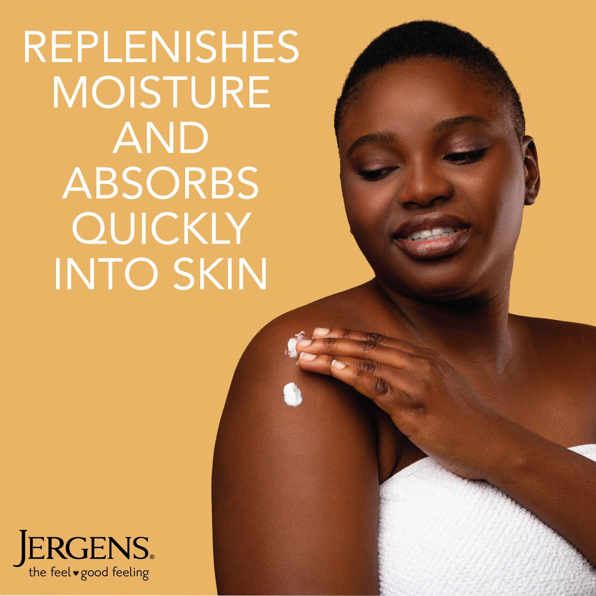 Jergens Jergens Skin Firming Body Lotion for Dry to Extra Dry Skin, Skin Tightening Cream with Collagen and Elastin, Dermatologist Tested, Hydralucence Blend Formula, 16.8 Oz, Pack of 3