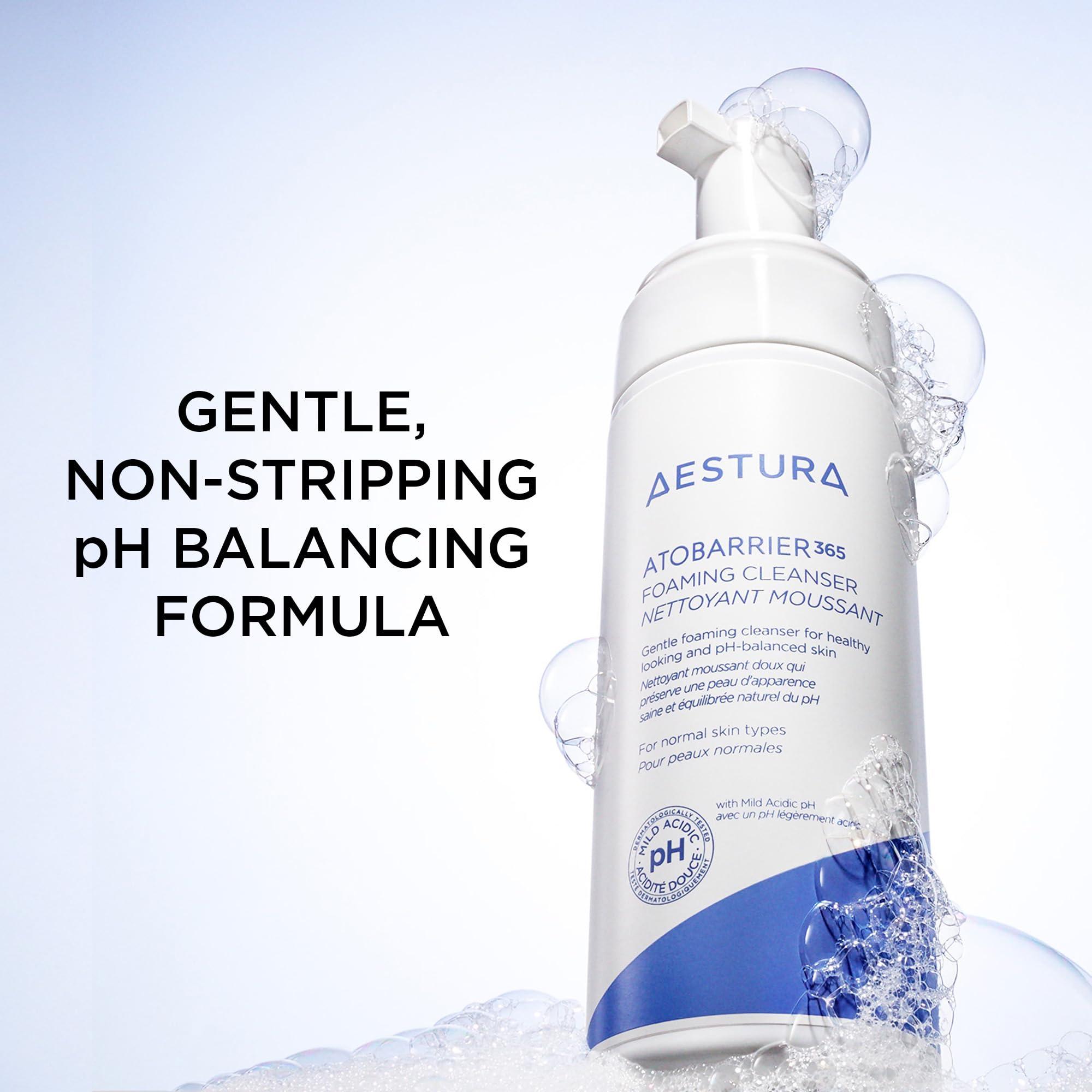 AESTURA AESTURA ATOBARRIER365 Gentle pH-Balanced Foaming Cleanser with Ceramides | Korean Face Wash for Skin Moisture Barrier Repair, Hydrating Formula, Suitable for Dry Skin, 150ML / 5.07 oz.
