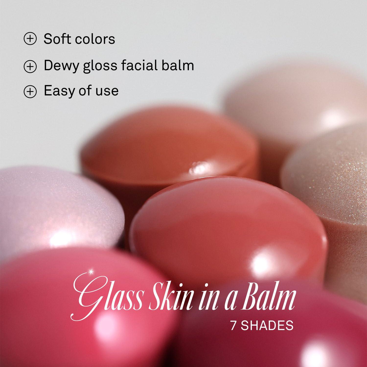 HINCE hince True Dimension Radiance Balm 10g - Shimmer Glow Face Highlighter Stick, Cream Blush Stick, Glass Skin, Korean Beauty, Valentines Day Gift for Women (TENDER ROOM, TP003)