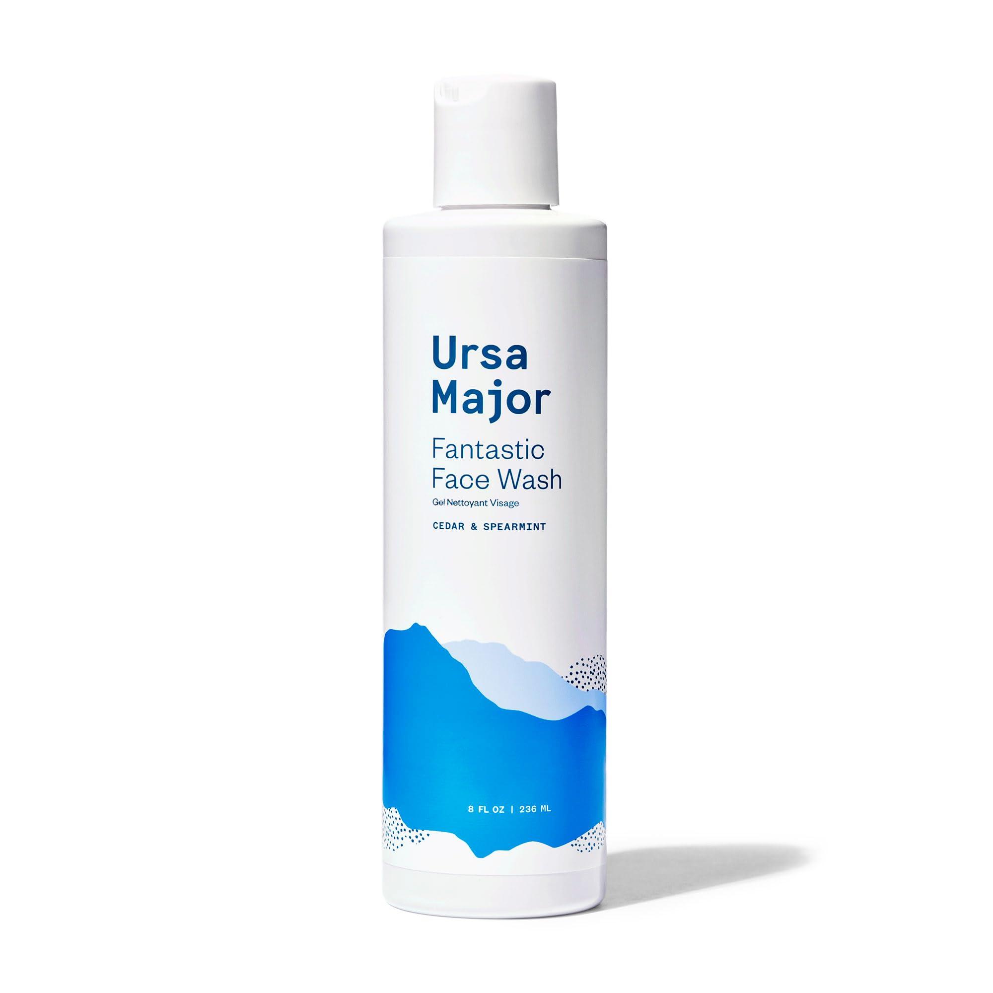 Ursa Major Ursa Major Fantastic Face Wash | Natural, Vegan & Cruelty Free | Daily Foaming Facial Cleanser for Men & Women | 8 ounces