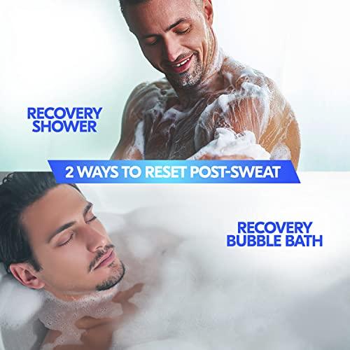 Degree Men Degree Men Maximum Recovery Body Wash & Soak For Post-Workout Recovery Skincare Routine Cool Rush + Epsom Salt + Electrolytes Bath and Body Product 22 oz
