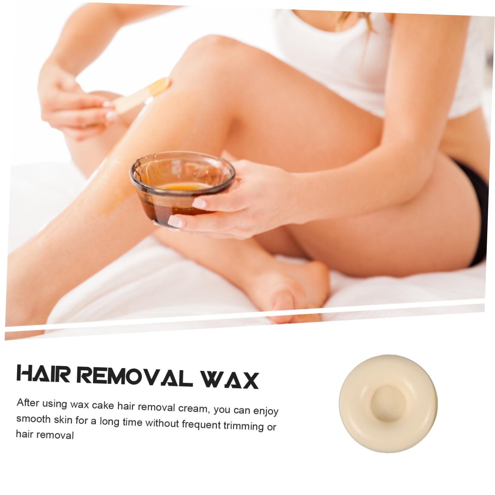 FOMIYES FOMIYES 3sets Wax Cake Hair Removal Cream Painless Wax Beads Body Wax Beads Facial Hard Wax Beans Wax Blocks for Skin Hair Removal Wax Beans Lavender Wax Beads Waxing Blocks White 10pcs*3