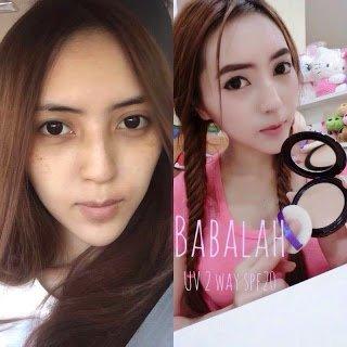 Babalah BABALAH SILICONE FACE POWDER CAKE 2 WAY WATERPROOF SPF20++ 14 g by Babalah