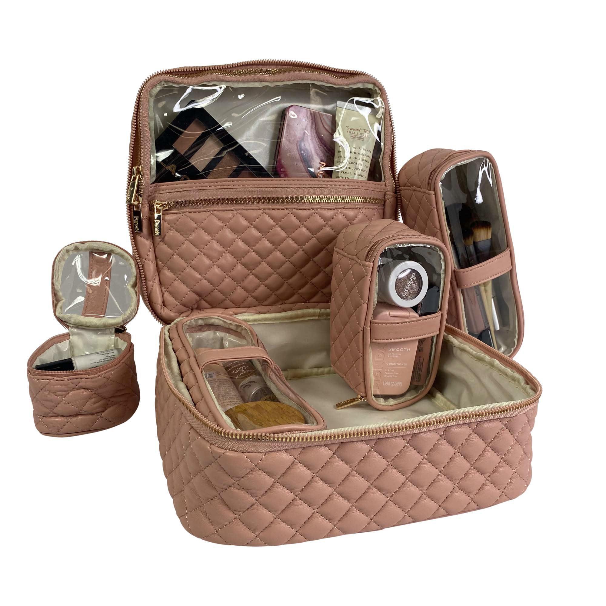 PurseN Mini Diva Makeup Case (Rose Pink)