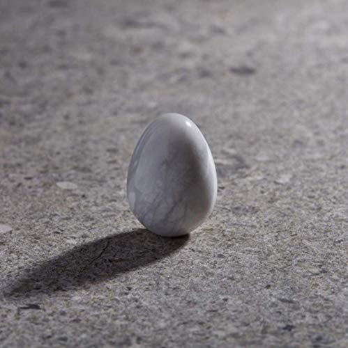 Orijin Design Company Orijin Design Co. All Natural Meditation, Mindfulness & Focus Tool. The Thinking Egg. Natural Howlite Stone