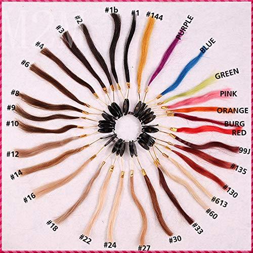 RJ HAIR Short Bouncy Curly Human Hair Extensions 3pcs/Lot Peruvian Remy Fumi Curly Hair Wefts Natural Color Spring Curl Hair Bundles (10 10 12inch, Color 1#)