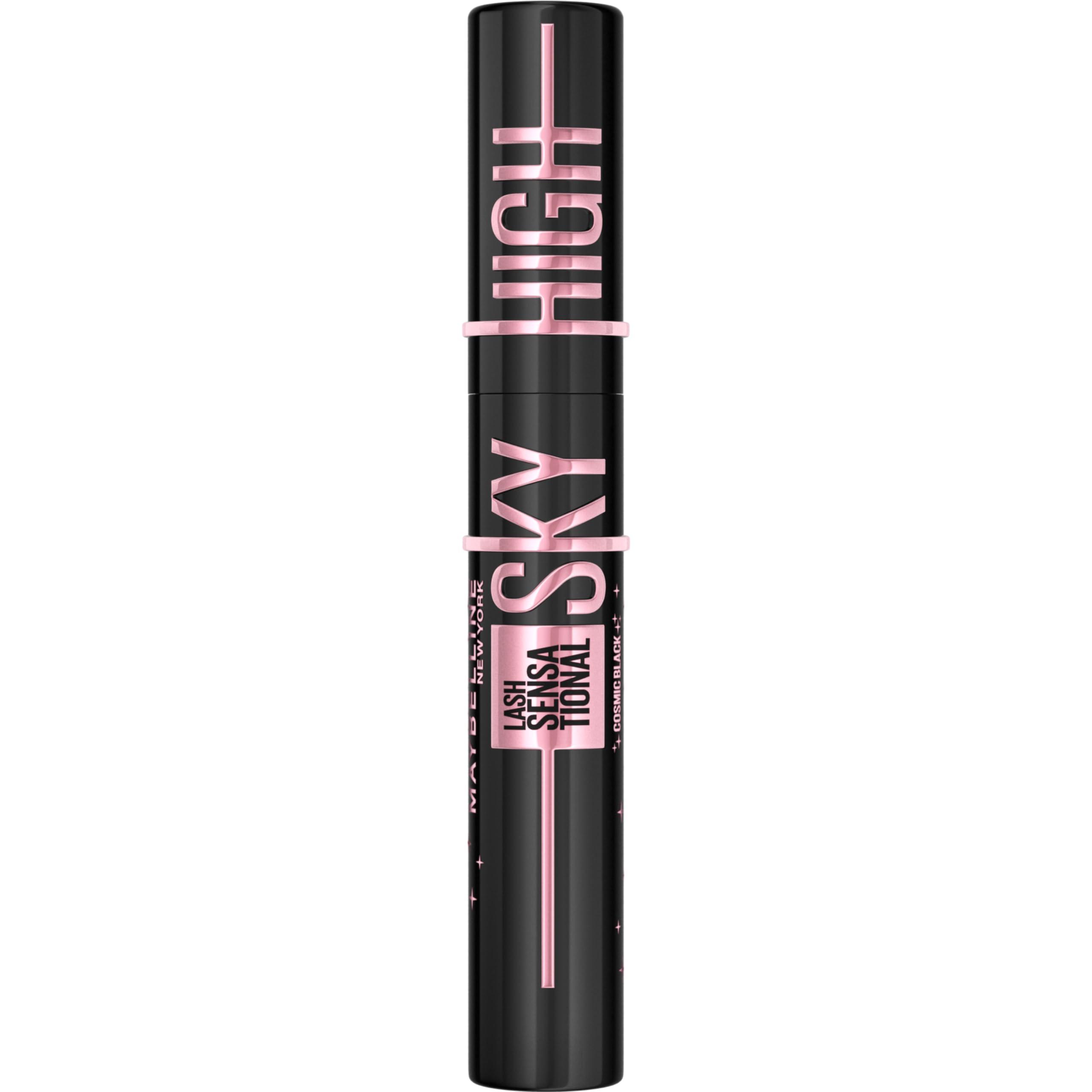 Maybelline New York Maybelline Lash Sensational Sky High Washable Mascara Makeup, Volumizing, Lengthening, Defining, Curling, Multiplying, Buildable Formula, Cosmic Black, 1 Count