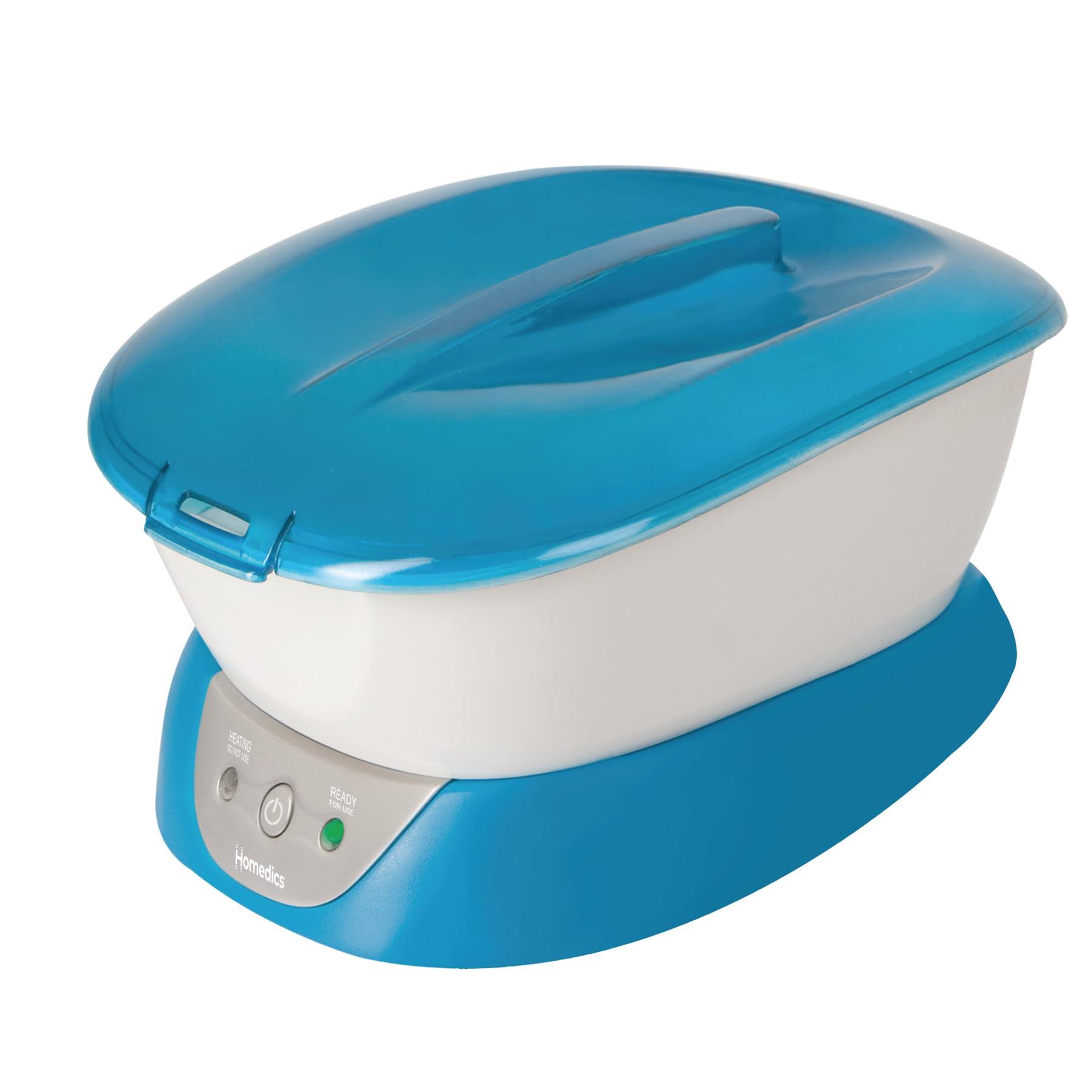 Homedics Homedics Paraffin Wax Machine for Hands - Hypoallergenic Hot Wax Hand Therapy Machine to Soothe and Moisturize Hands - Includes 3 Pounds of Wax and 20 Hand Liners