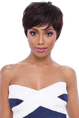 Harlem 125 HARLEM 125 GO GO MASTER WIG - 100% HUMAN HAIR (GM905) (1B-OFF BLACK)