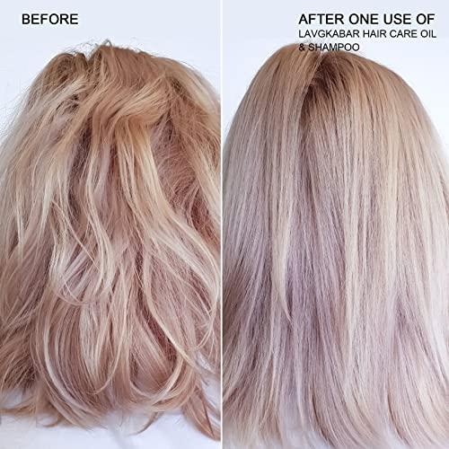 LAVG KABAR LAVG KABAR Hair Oil,Repair Dry Damaged Hair Quickly,Hair Treatment Oil for Men and Women,Curly Frizzy Hair Oil (28ml)