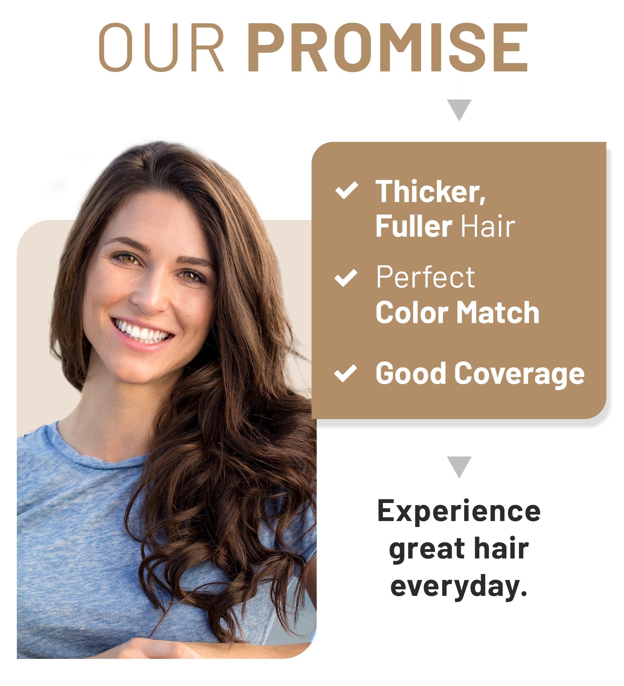 CONFIERR CONFIERR Keratin Hair Fibers for Men & Women - Fill In Fine or Thinning Hair, Instantly Thicker, Fuller Looking Hair (White 30g)