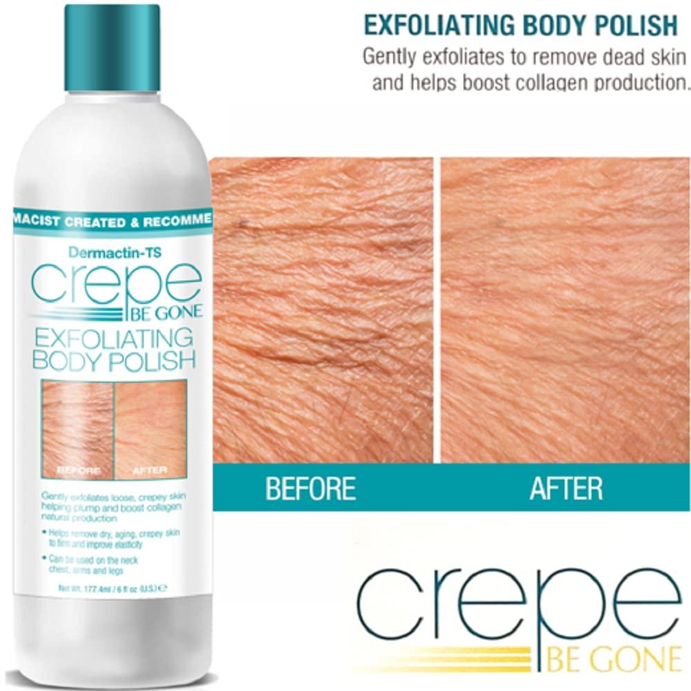 Dermactin Dermactin-TS Crepe Be Gone Exfoliating Body Polish and Skin Mask Collection 4-PC Set