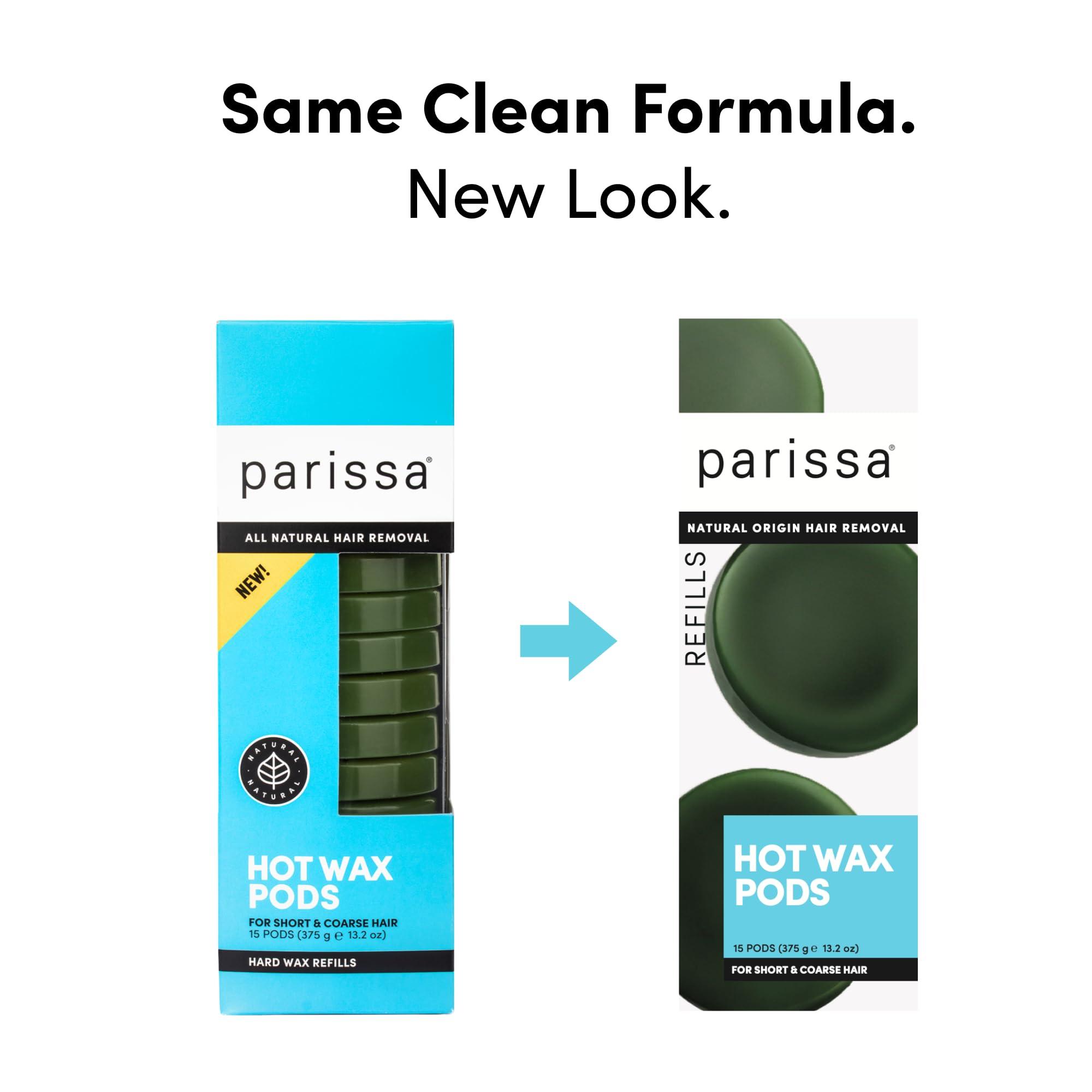 Parissa Parissa Hot (hard) Wax Refill Pods For Short and Coarse Hairs