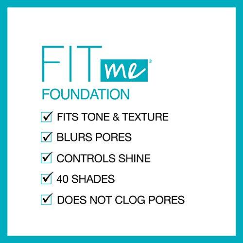 Maybelline New York Maybelline New York Fit Me Matte + Poreless Liquid Foundation, Pouch Format, 220 Natural Beige, 1.3 Ounce