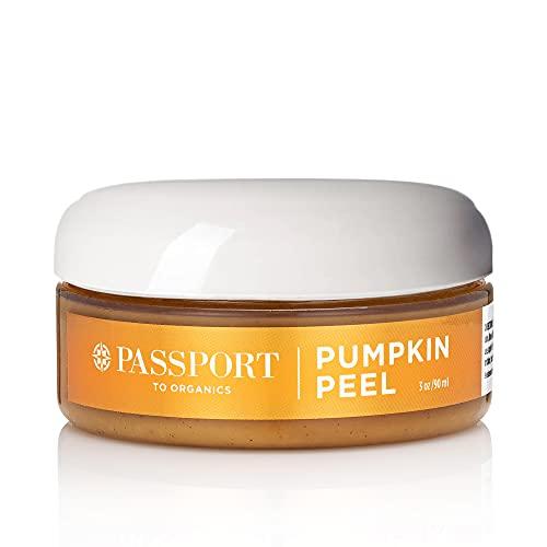 Passport to Organics Pumpkin Peel Face Mask - Organic - Smells like fresh pumpkin - Peels, Exfoliates, Moisturizes