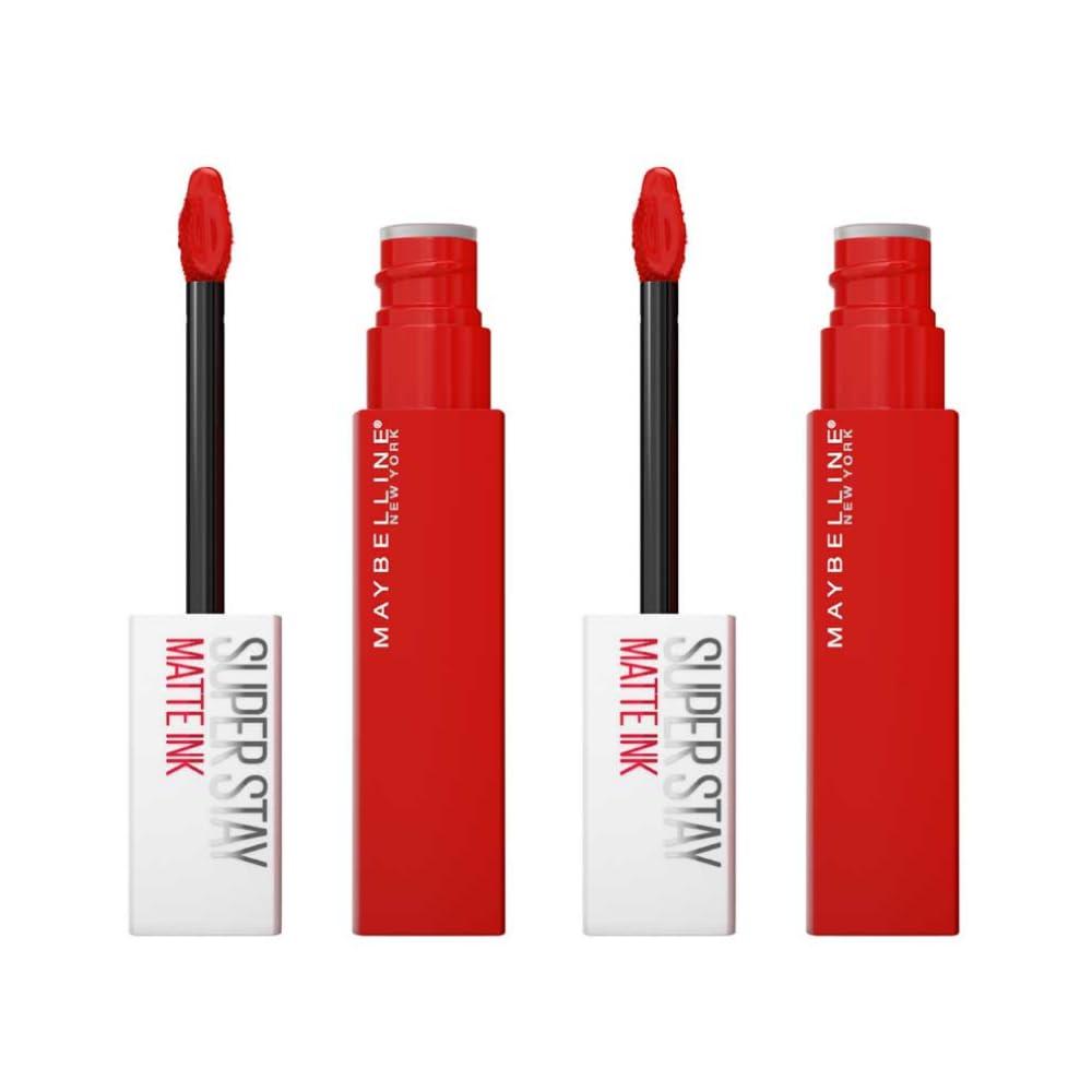 MAYBELLINE Pack of 2 Maybelline New York SuperStay Matte Ink Liquid Lipstick, Individualist # 320