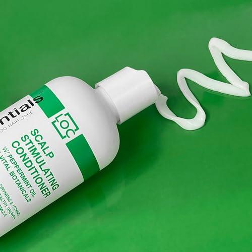 LOCssentials LOCssentials Scalp Stimulating Conditioner for Dreadlocks - Professional Dreadlock Conditioner for Locs, Interlocks, Sisterlocks, Microlocs, Twists - with Peppermint Oil & Botanicals - Silicone-Free