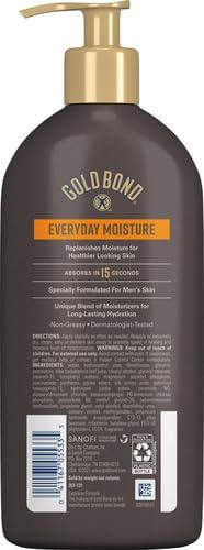 Gold Bond Gold Bond Ultimate Men's Essentials Hydrating Lotion, 14.5 oz., Everyday Moisture for Dry Skin