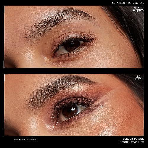 NYX PROFESSIONAL MAKEUP NYX PROFESSIONAL MAKEUP Wonder Pencil, Multi-Use Micro Highlighter & Concealer Stick - Medium Peach (Pack of 2)