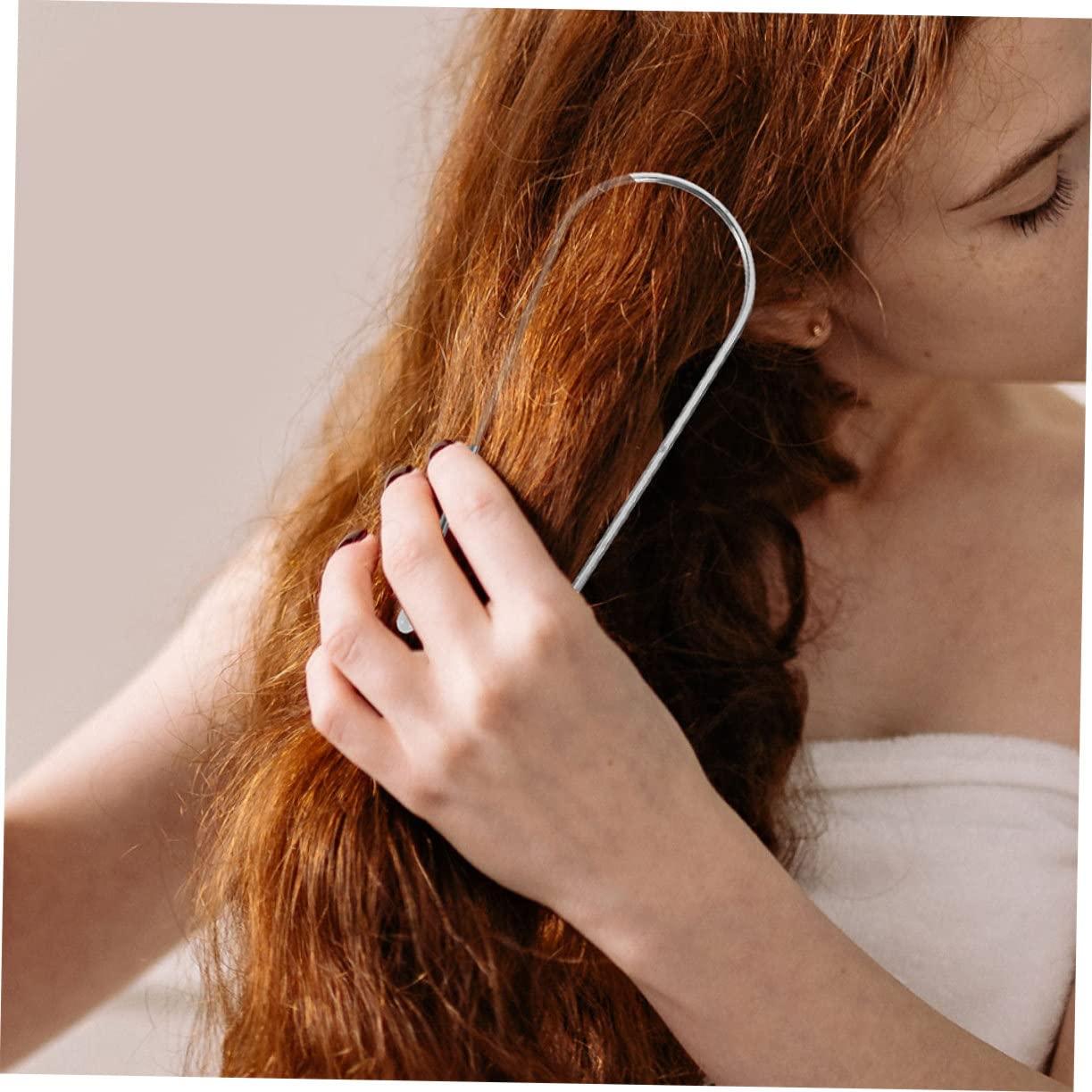 FRCOLOR FRCOLOR Hair Curler Clips 20 Pack Hot Roller Clips Roller Pins Hot Curler Securing Clamps for Hair Rolling Random Color