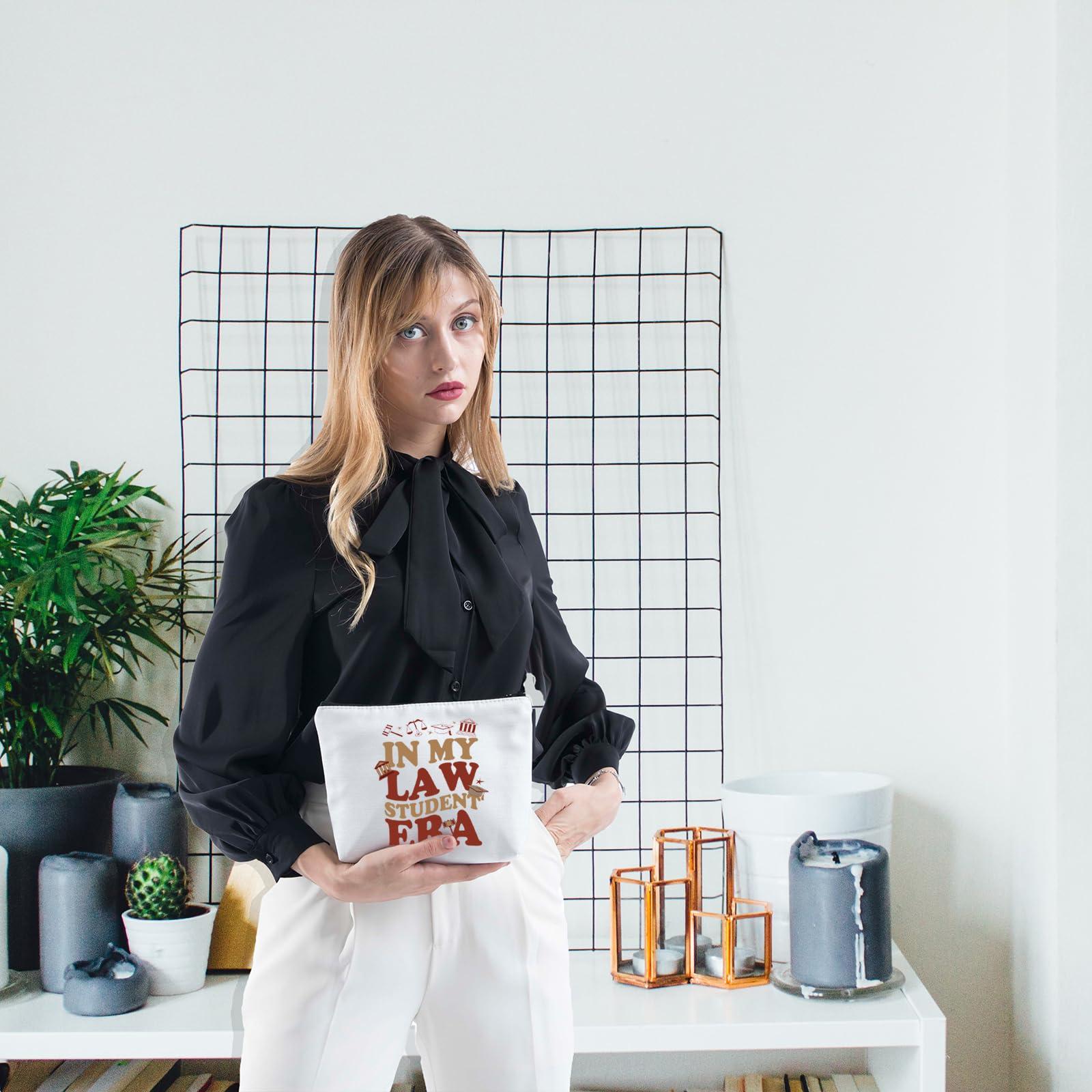 FOTAP Future Lawyer Gift Law School Gift In My Law Student Era Makeup Bag Law Student Zipper Pouch New Law Student Gift (Law Student Era)