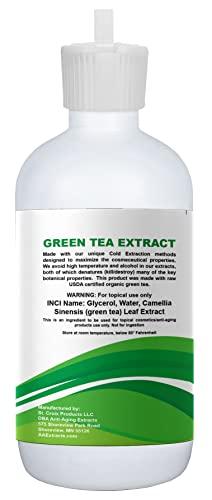Anti-Aging Extracts Anti-Aging Extracts Green Tea Extract – Advanced Cosmeceutical Grade Green Tea Extract Liquid for Skincare and Haircare – Pure and Organic Green Tea Extract for Skin with Anti-Aging Properties – 8-oz