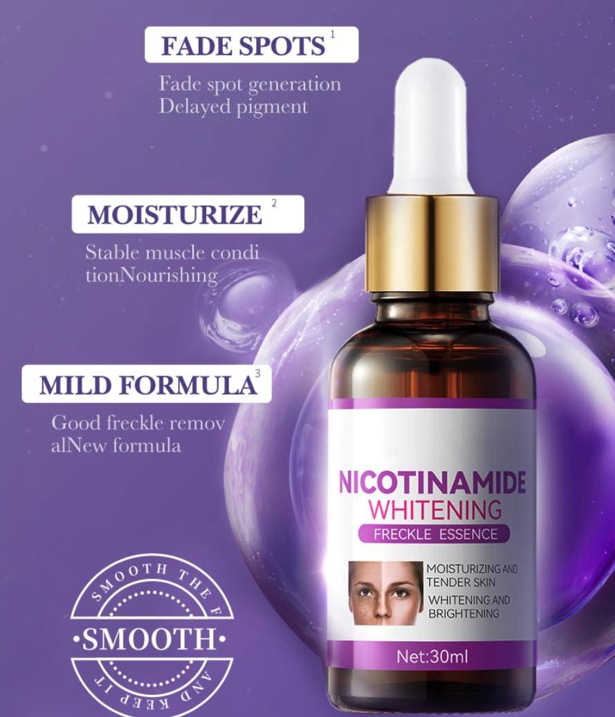 BEROZA Crema para Manchas Oscuras en La Cara, Esencia de manchas oscuras en la cara, 30ML Vitamin C&E Face Moisturizer Serum for Women (3pcs)