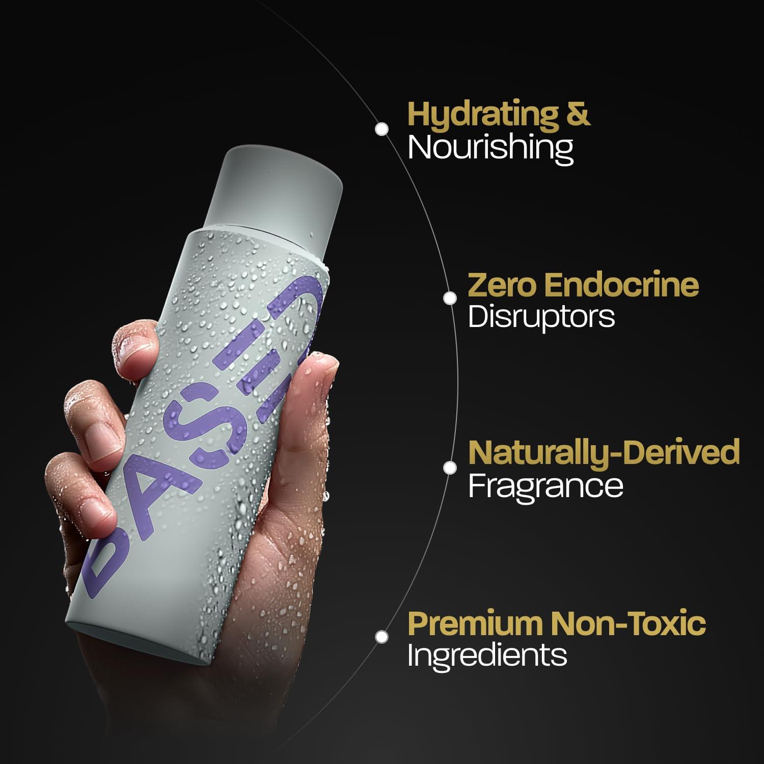 BASED BODYWORKS Based Bodyworks Shampoo, Conditioner & Leave-In Conditioner Deluxe Bundle with Peppermint Oil, Coconut Oil & Avocado Oil, Deluxe Hair Bundle for Men, Two 12 fl oz & One 6.8 fl oz Bottles (Pack of 3)