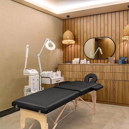 FlamingoCasa Massage Table Portable lash Bed: A Folding spa Bed for Physical Therapy-Esthetician Tattoo Bed