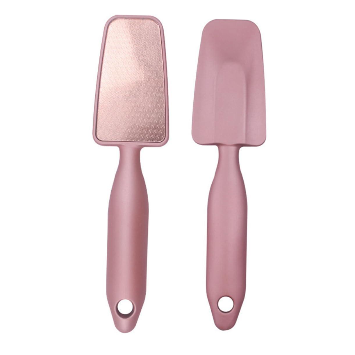 NOLITOY NOLITOY Feet Pedicure Foot File 2pcs Remover Scrubber Heel Grater Foot para Remover for Feet Liquid Gel Rechargeable Pedicure File Pink Board Feet
