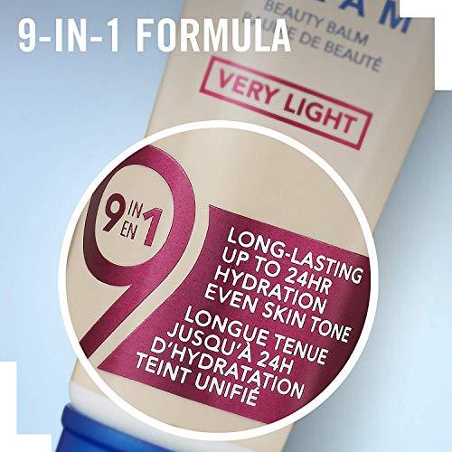 Rimmel Rimmel London BB Cream, 9-in-1 Lightweight Formula with Brightening Effect and SPF 15 Formula, Medium, 30 ml