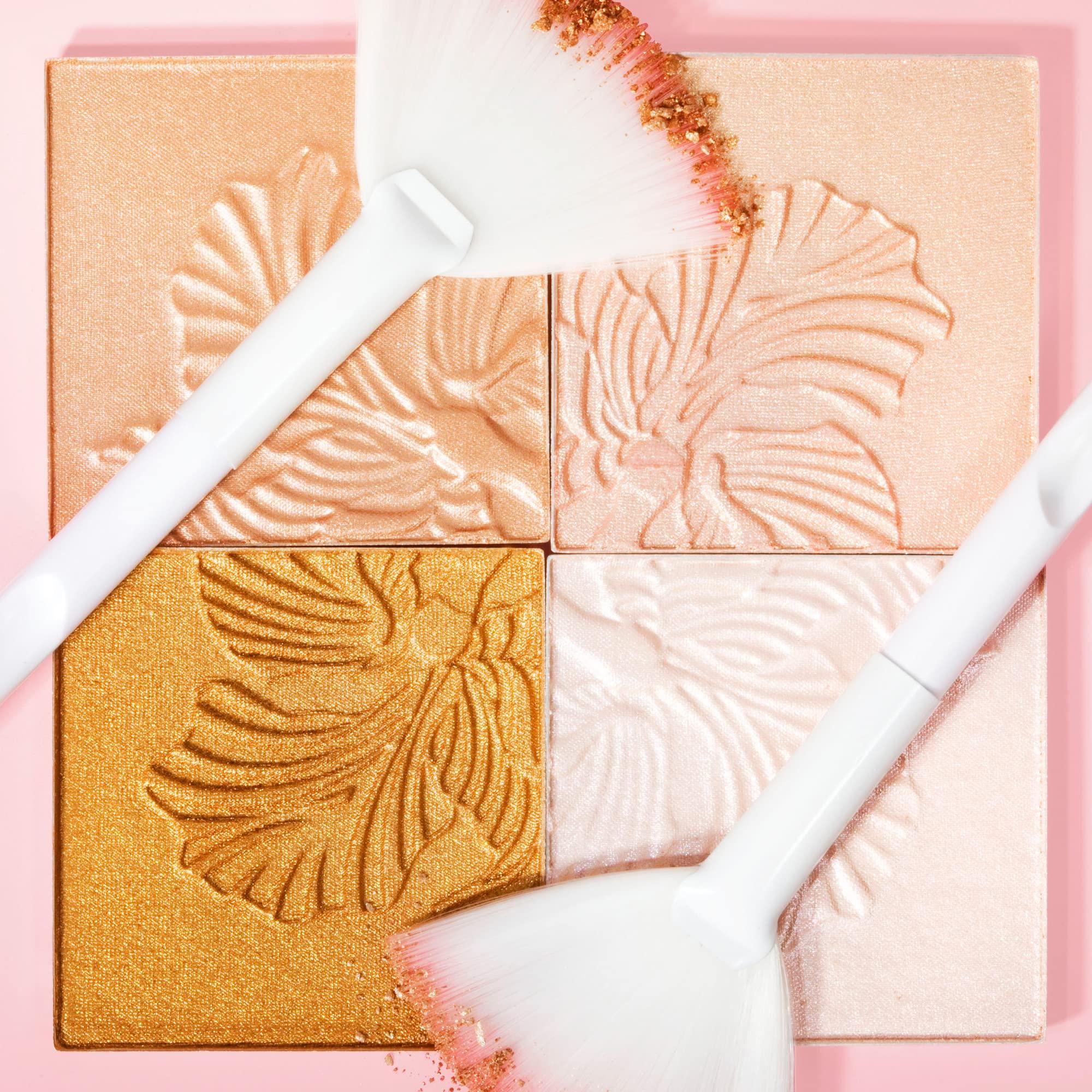 wet n wild wet n wild MegaGlo Highlighting Powder Warm Gold Golden Flower Crown and Natural Pink Precious Petals