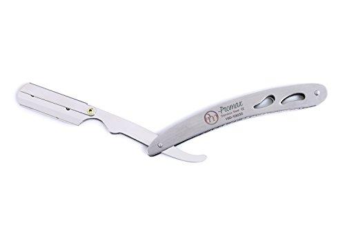 Promax Care ProMax Care Professional Straight Edge Razor-Barber Razor with 300 Derby Blades-Close Shaving Men's Straight Shaving Razor- Barber Shaver-Safety Razor-Stainless Steel-160-10033